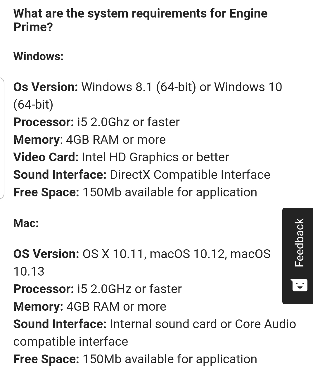 Prime os requirements